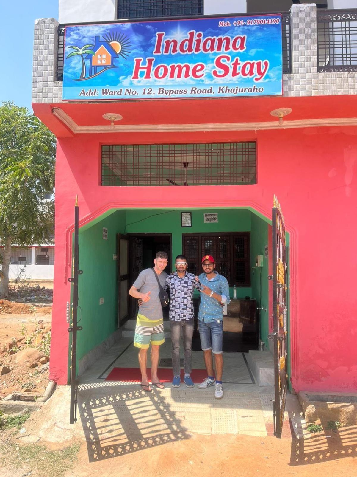 Indiana Home Stay Khajurāho Exterior foto