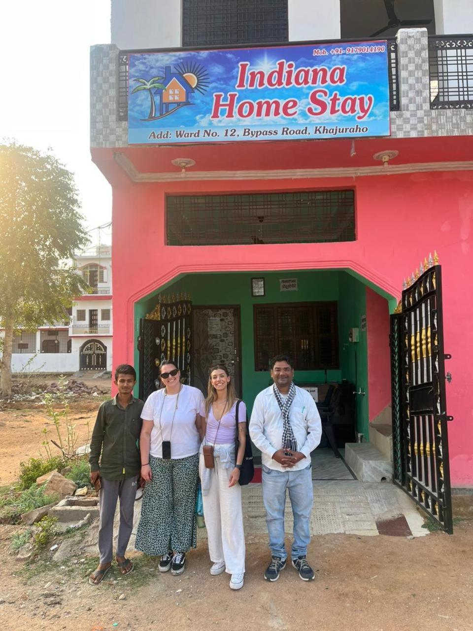 Indiana Home Stay Khajurāho Exterior foto