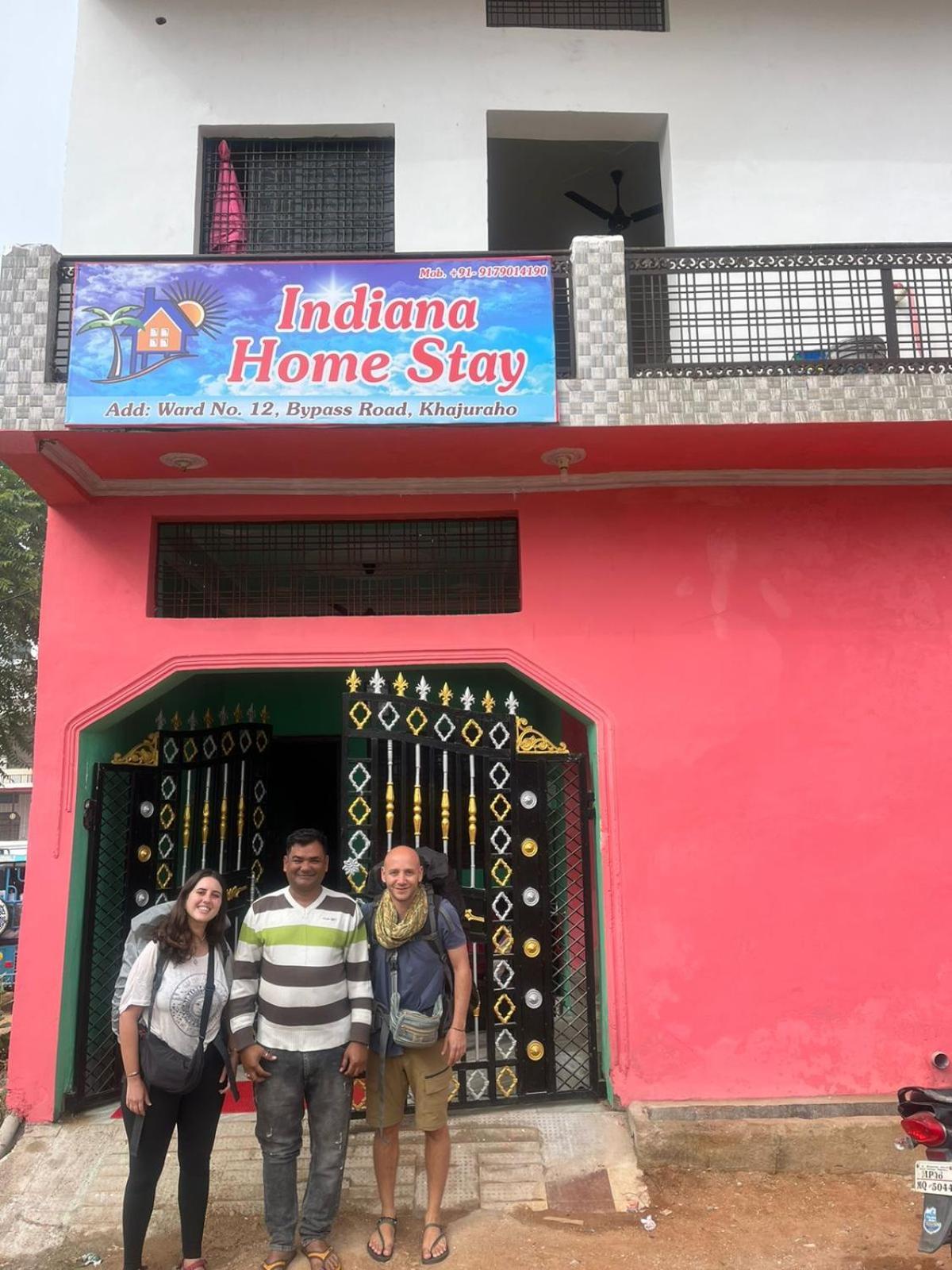 Indiana Home Stay Khajurāho Exterior foto